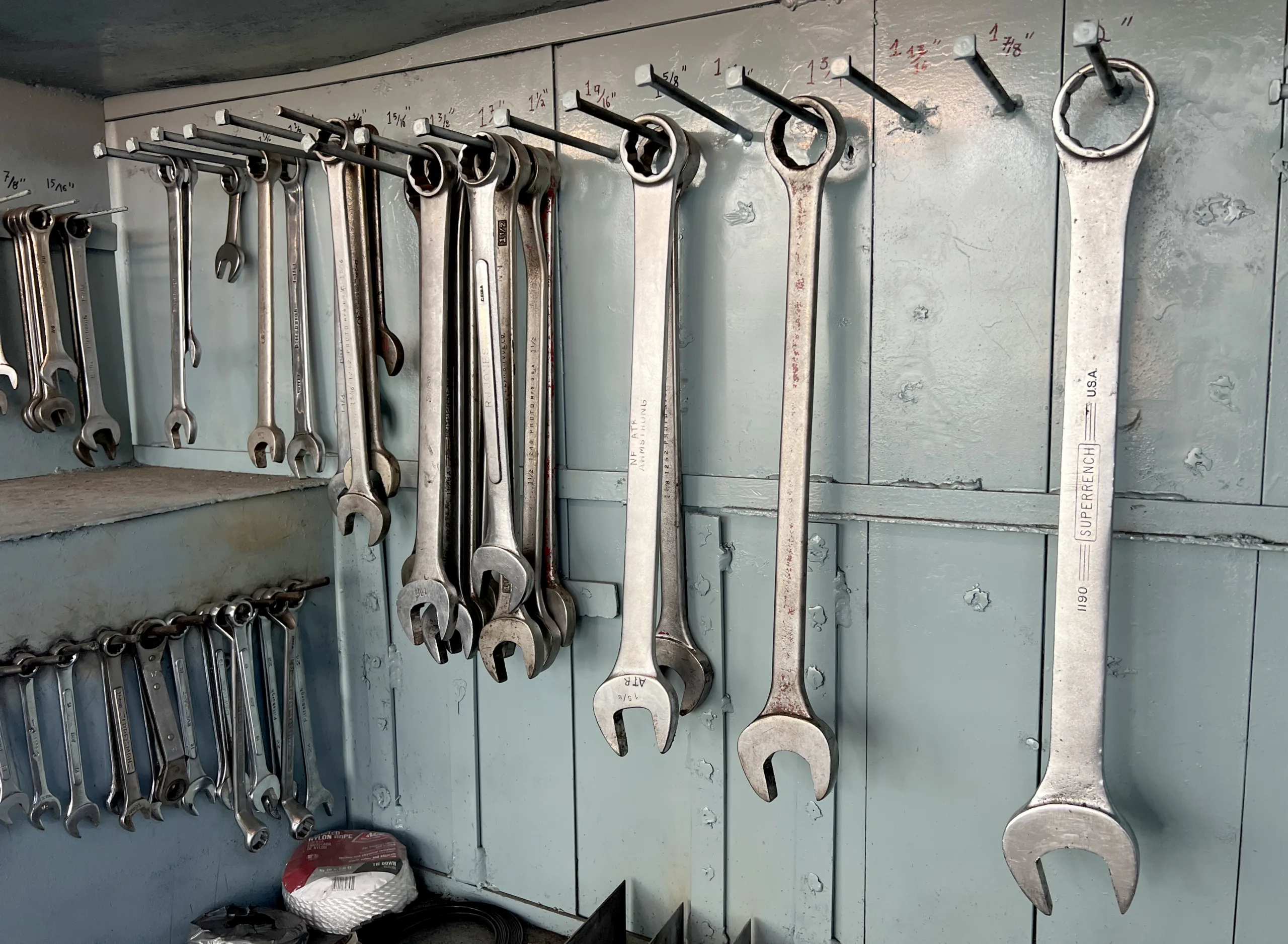 Train Mechanic Wrenches And Tools.