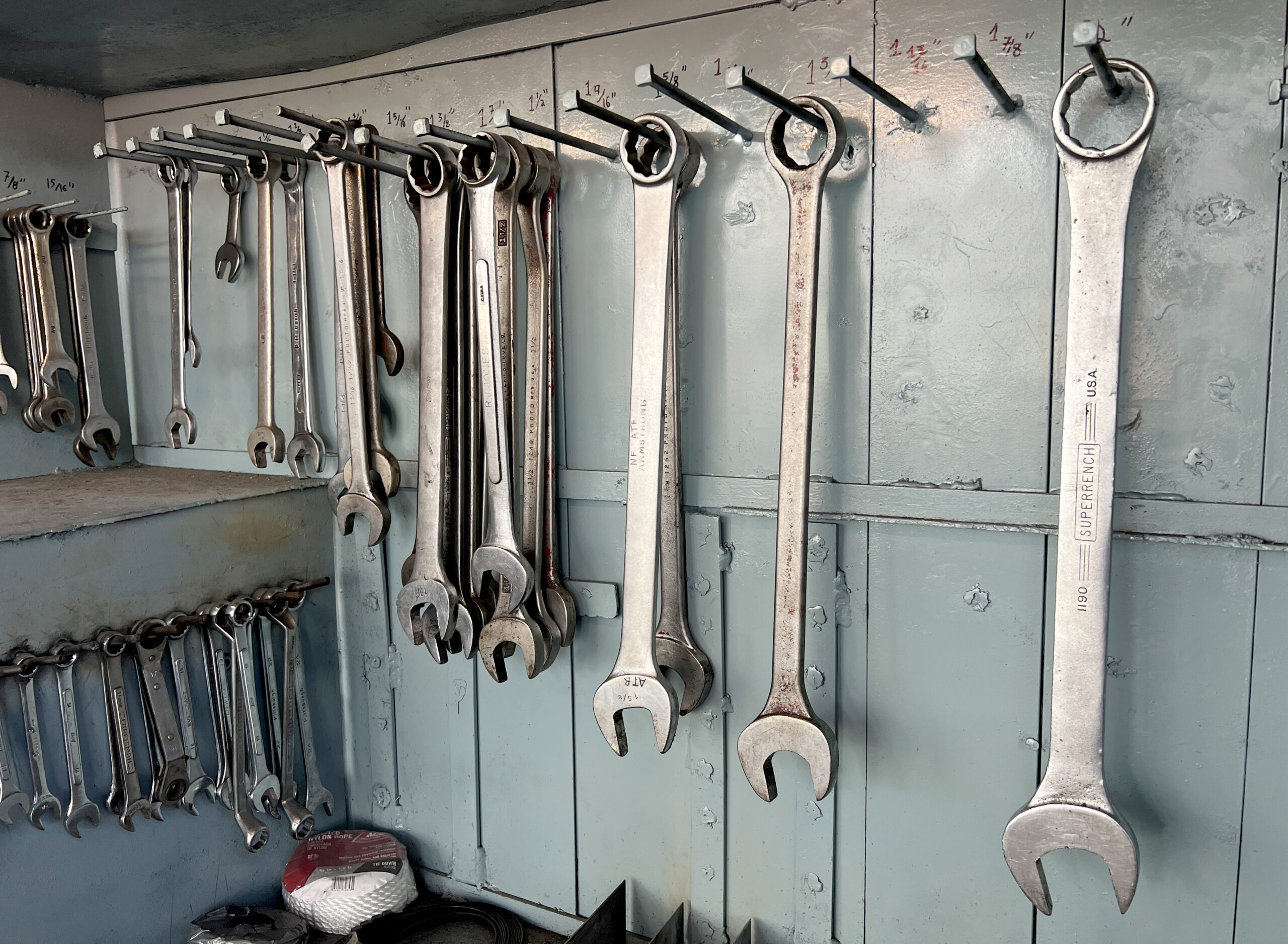 Train Mechanic Wrenches And Tools.